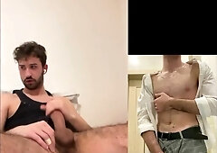 ITALIAN 20 years senior nine inches Boner CUM SHOTS COMPILATION FACE UNCOVERED