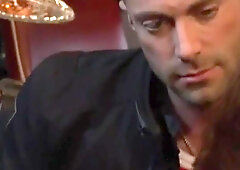 Two Guys Have A Fun In A Bar With Christian Wilde And Jake Genesis