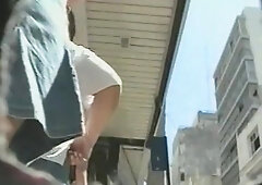 Seyx long legs and a hot ass in public upskirt vid