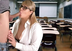 Sucked the Student in the Classroom