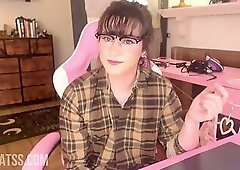 Trans Girlfriend Made Into Dominatrix