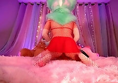 Aeri the Neko's hottest clamp moments in a furry compilation