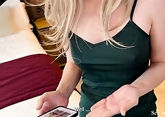 Sneaky stepmom caught on spycam ends up blowing her stepson for getting caught peeping!