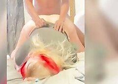 large melons twist, dick screams in primal rage