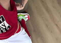 After Football Stepdad Fucked His Twinks Wet Ass On His Knees - 552