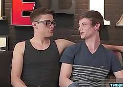 Big dick twinks anal sex with facial