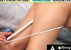 MOMMY'S GIRL - Redhead MILF Lauren Phillips Caught stepbae Leana Lovings Sniffing Dirty Panties