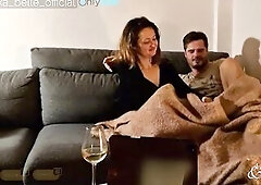 We spend an evening watching porn and turning every other on... until we can't take it anymore and have uninhibited sex.