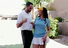 A Golf Lesson For His Wife