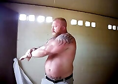 Eric Liebig Flexing and Posing