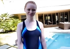 Amateur, hard-core, bathing suit