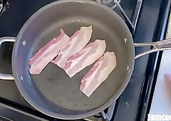 Daddy Cooks For Son's Birthday- Isaac Parker And Johnny Ford