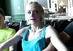 We fast-tracked Sam and now this newcomer has a masters degree in Advanced Pornography. After this sexual orgy this babe has no thing greater amount t