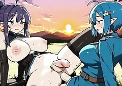 A seductive adult elf woman takes control in a wild dream meeting filled with teasing, dominance, and intensive chemistry.