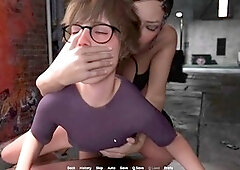 Dominant Latina shemale gives a wild anal ride to her guy