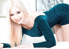 Sweet blonde with nice tits Roxy Risingstar fucked by a hard dick