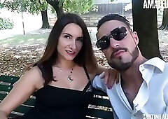 CASTING ALLA ITALIANA - Debby Love - Hard Cock Stallion Fucks With His MILF Girlfriend And Give Her