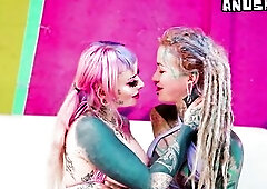 A whilst agone I got a enjoyable and sexy visit all the way from Australia. panther_4 came to visit me. This babe's too modified, tattooed, with 