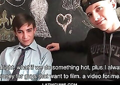 Cute Straight Latino Twink Boy Sex With Best Friend For Cash From Producer