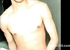 Chinese big cock handsome twink