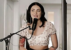 Natural Hotty Queenie Sateen Savours Her Tatted Ally Charlotte Sins' Breathtaking Body