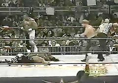 Female Bodybuilder Wrestling.