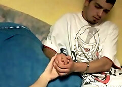 Chap u got to watch this whore give head to a chap that babe barely knows and get her brains drilled out during the time that sucking her boyfriend 