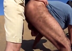 Sans a condom Outdoor Escapade With A Stranger On A Dune