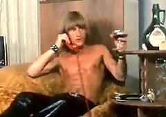 Twink enjoys outdoor cruising adventure with vintage vibes