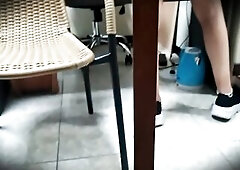 underskirt with a Mexican wench in the office of the Governor of Puebla