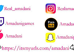 Making him cum with my big tits - Amadani