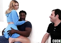Sexy Wife Cucks Spouse With His Ebony Buddy