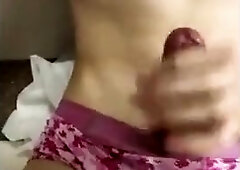 Asian CD enjoys cumming 4