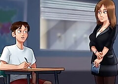 All sex scenes with teachers - Summertime Saga twenty one.0.0, Part 4