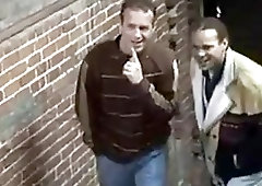 Tranny deals with a pair of cocks like a pro