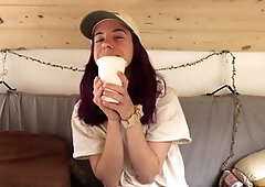 Solo woman vanlife adventures in the Dolomites with some outdoor action