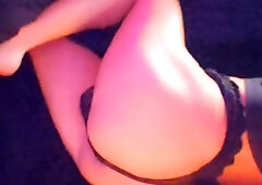 Lad Self-Pokes & Gapes fuckhole with Thick Playthings