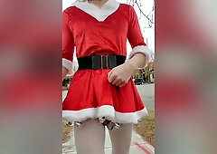 Exhibitionist Crystal Caged Claus, 1