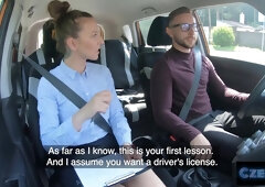 Milf Driving Instructor Needs Her Pussy Licked To Calm Her Down