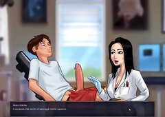 Milf Teacher Inspects Students Cock Because Its So Big With Car Toon