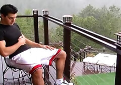 Next Door Male: Satisfying needs under the warm water stream