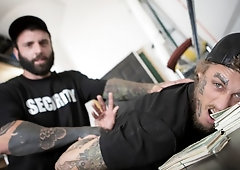 Bo Sinn creampies hairy beefcake Markus Kage