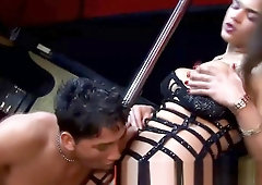 Italian tranny tranny Giving A blowjob-sex By manica2