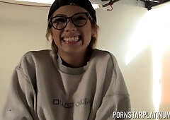 Aubrey Luna in A Cock Sucking For Daddy Clip#1