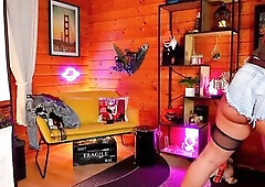 Hawt Brunette hair Steampunk Backstage & Try on Halloween Suit (FULL VERSION ON MY FANSLY)