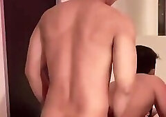 hot handsome guys four some