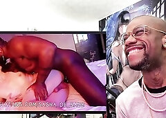 Tiny Transgender Getting Screwed By A BBC Until That guy Creampies Inside Her Constricted Booty