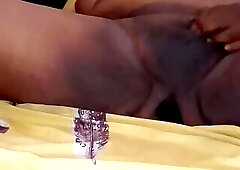 fat gay fucks himself