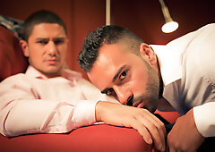Dato Foland undressing before sucking Tony Rivera