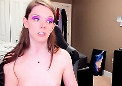 Kinky Hot TGirl Jade49 on Webcam Part 3